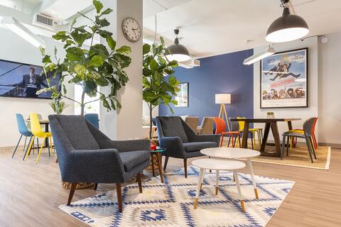Cozy Reception Area